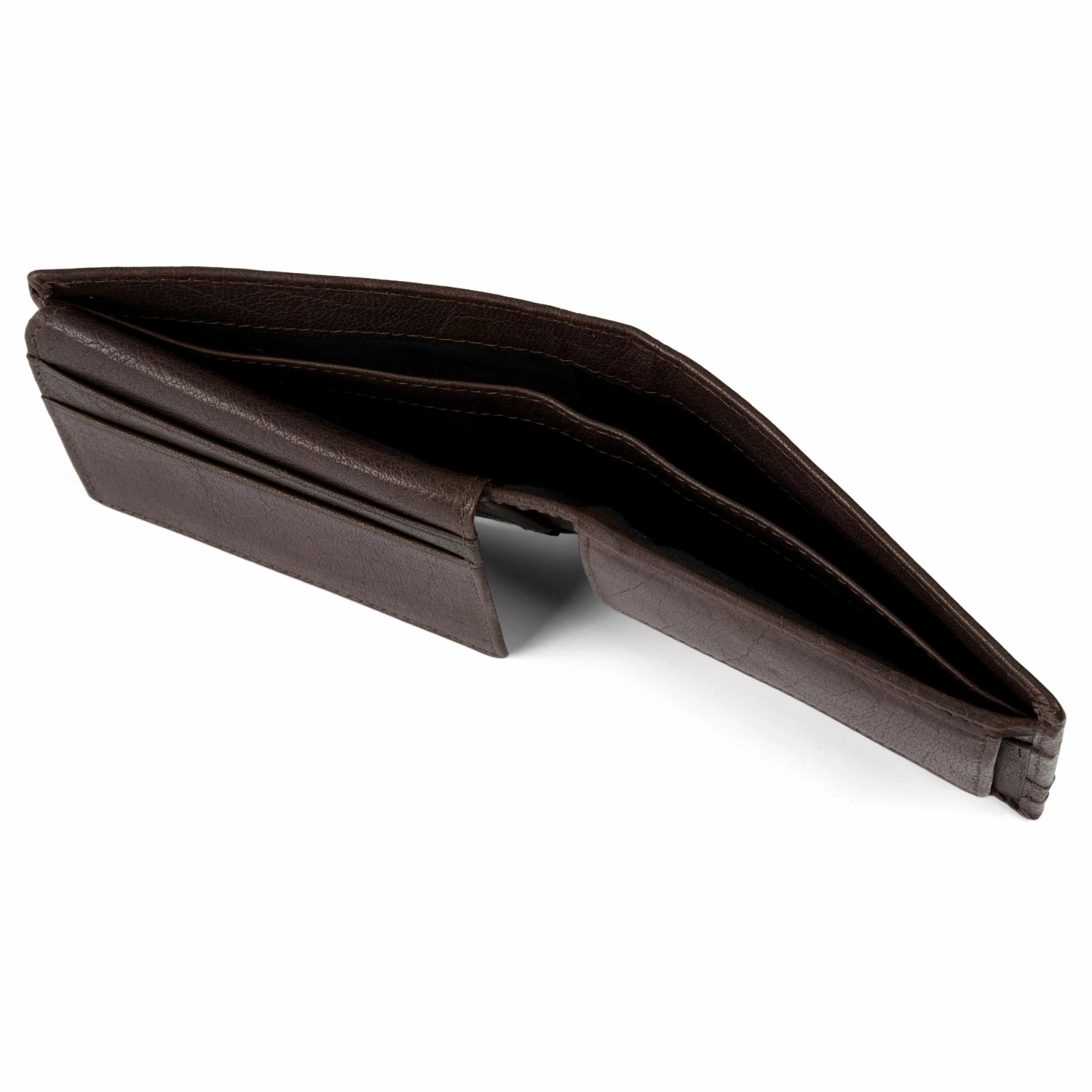 Lucleon Montreal | Bifold Brown RFID Leather Wallet 6 Lucleon Montreal | Bifold Brown RFID Leather Wallet - Image 6