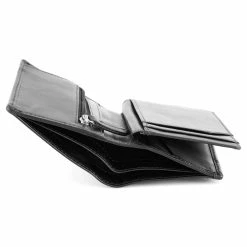Lucleon Minimalist Black Leather Wallet -MEN WALLETS store 2 6 30 scaled