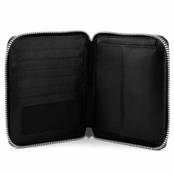 Lucleon Larry | Black Leather RFID Wallet -MEN WALLETS store 2 7 62 scaled