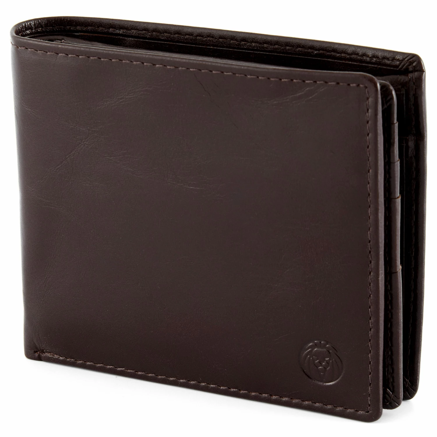 Lucleon Dark Brown Leather Wallet 1 Lucleon Dark Brown Leather Wallet