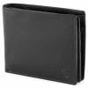 Lucleon Black Leather Wallet