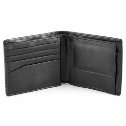 Lucleon Black Leather Wallet -MEN WALLETS store 22 5 3 scaled