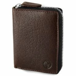 Lucleon Montreal | Brown RFID Leather Card Holder