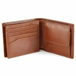 Lucleon Classic Tan Leather Wallet -MEN WALLETS store 23 4 12 scaled