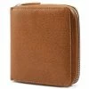 Lucleon Big Tan Leather RFID-Blocking Card Holder