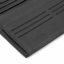 Lucleon Black Leather RFID-Blocking Travel Wallet -MEN WALLETS store 28 54068b242849a1a4176724d09d80037de scaled
