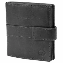 Lucleon Montreal | Vertical Black RFID Leather Wallet