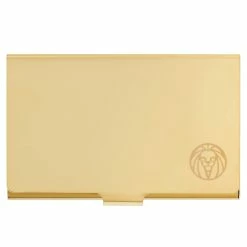 Lucleon Gold-Tone Card Holder