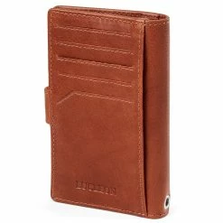 Lucleon Larry | Tan Leather RFID Wallet -MEN WALLETS store 3 2 copy 7