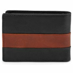 Lucleon Montreal | Black & Tan Pleated Leather Wallet -MEN WALLETS store 3 3 b01a79d62f8825b13d28437afa856242 scaled