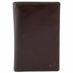Lucleon Dark Brown Passport Leather Wallet 8 Lucleon Dark Brown Passport Leather Wallet -MEN WALLETS store 33 1 56 scaled