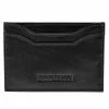 Lucleon Black Leather Card Holder With RFID Blocker