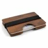 Collin Rowe Walnut Wood Cardholder