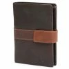 Lucleon Montreal | Executive Brown & Tan RFID Leather Wallet