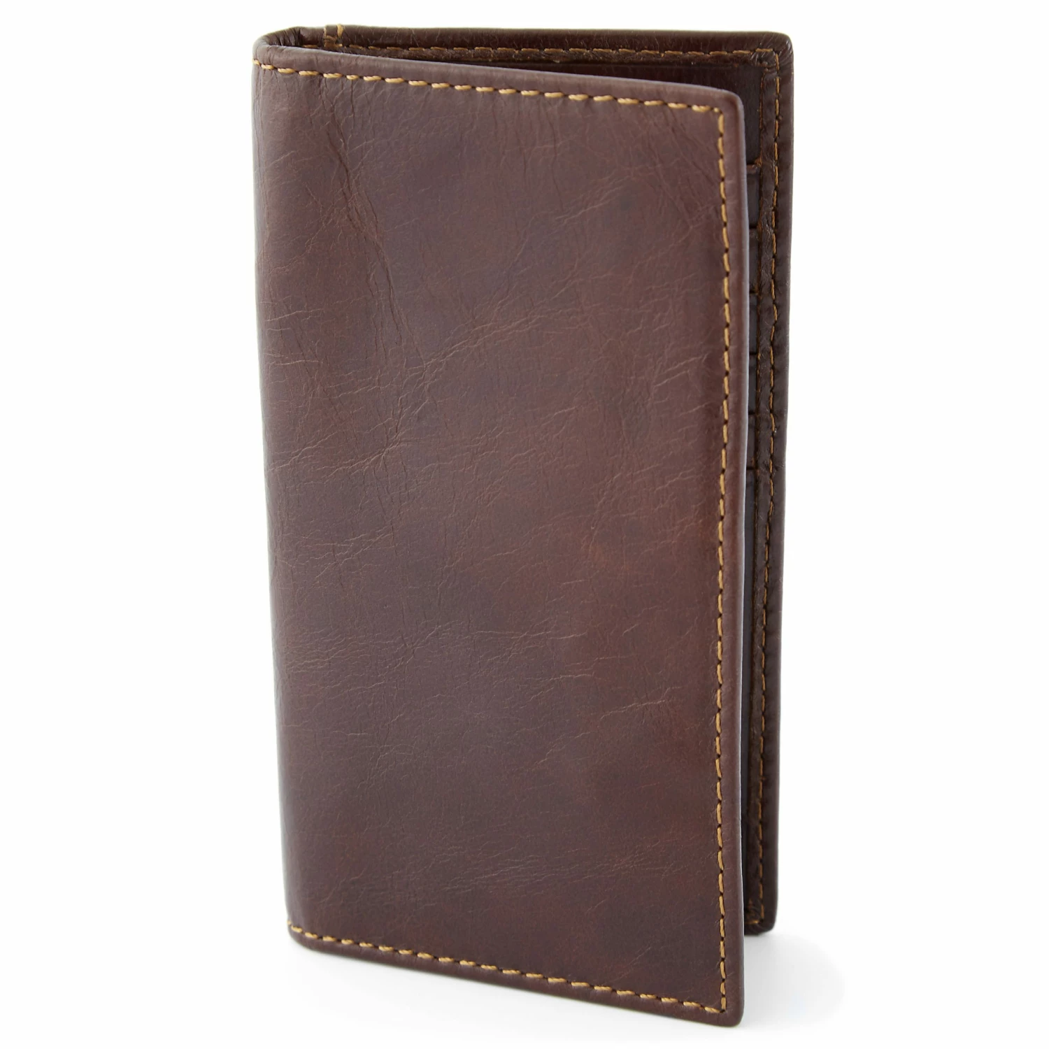 Collin Rowe Large Coffee Brown Leather RFID Card Holder 1 Collin Rowe Large Coffee Brown Leather RFID Card Holder