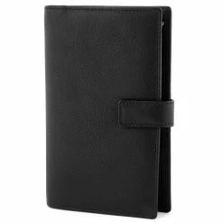 Lucleon Larry | Black Leather RFID Wallet