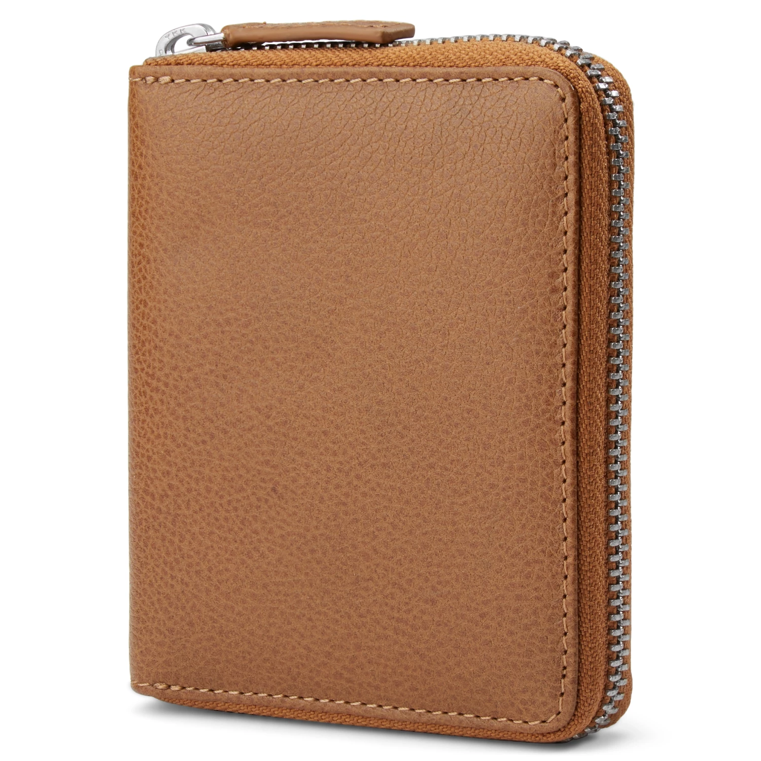 Lucleon Mini Tan Leather RFID-Blocking Wallet 1 Lucleon Mini Tan Leather RFID-Blocking Wallet