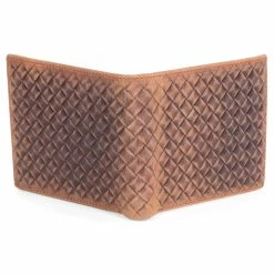 Collin Rowe Tan Weave Leather Wallet -MEN WALLETS store 4 3 190 scaled