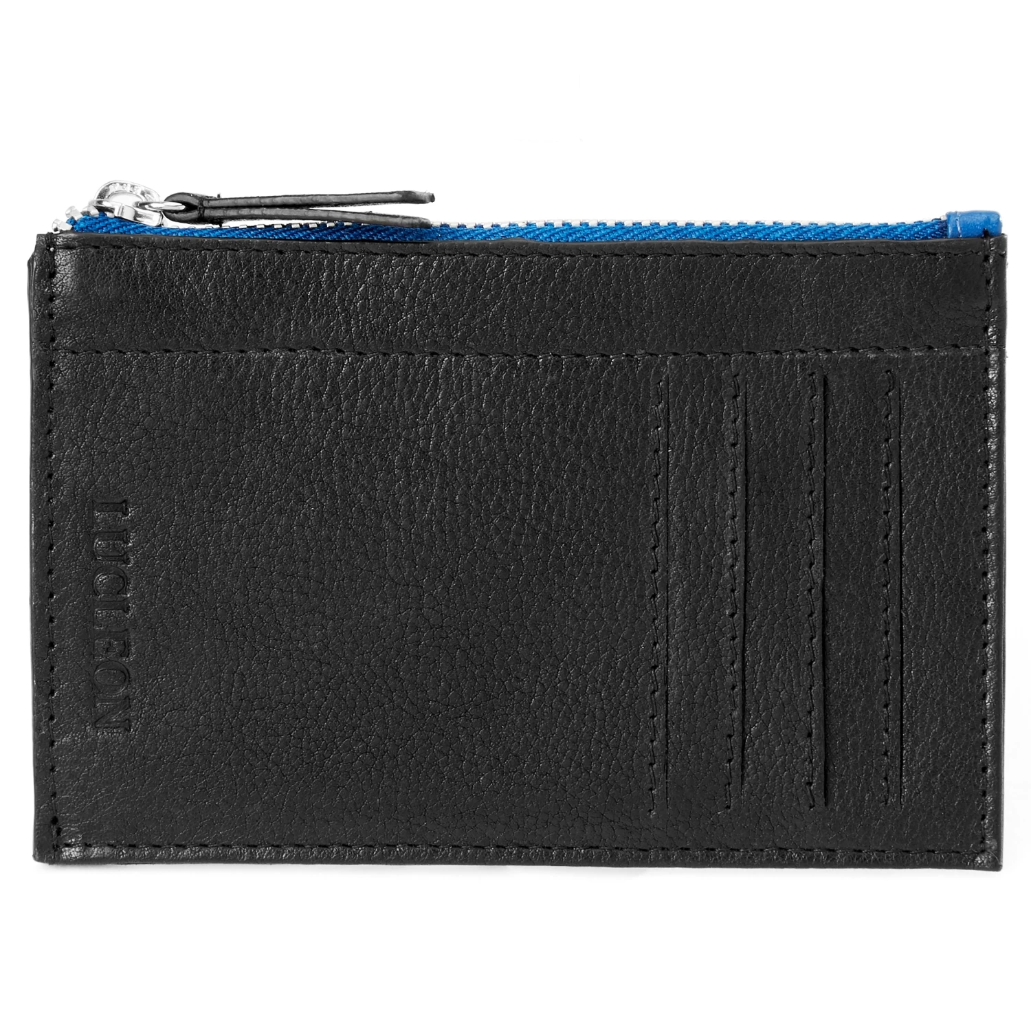 Lucleon Larry | Black Leather RFID Card Holder 5 Lucleon Larry | Black Leather RFID Card Holder - Image 5