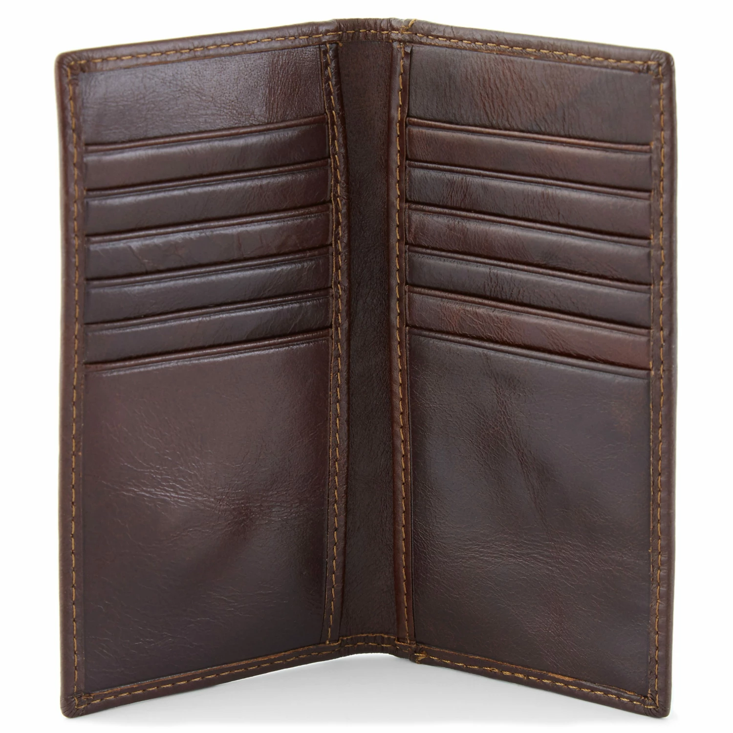 Collin Rowe Large Coffee Brown Leather RFID Card Holder 2 Collin Rowe Large Coffee Brown Leather RFID Card Holder - Image 2