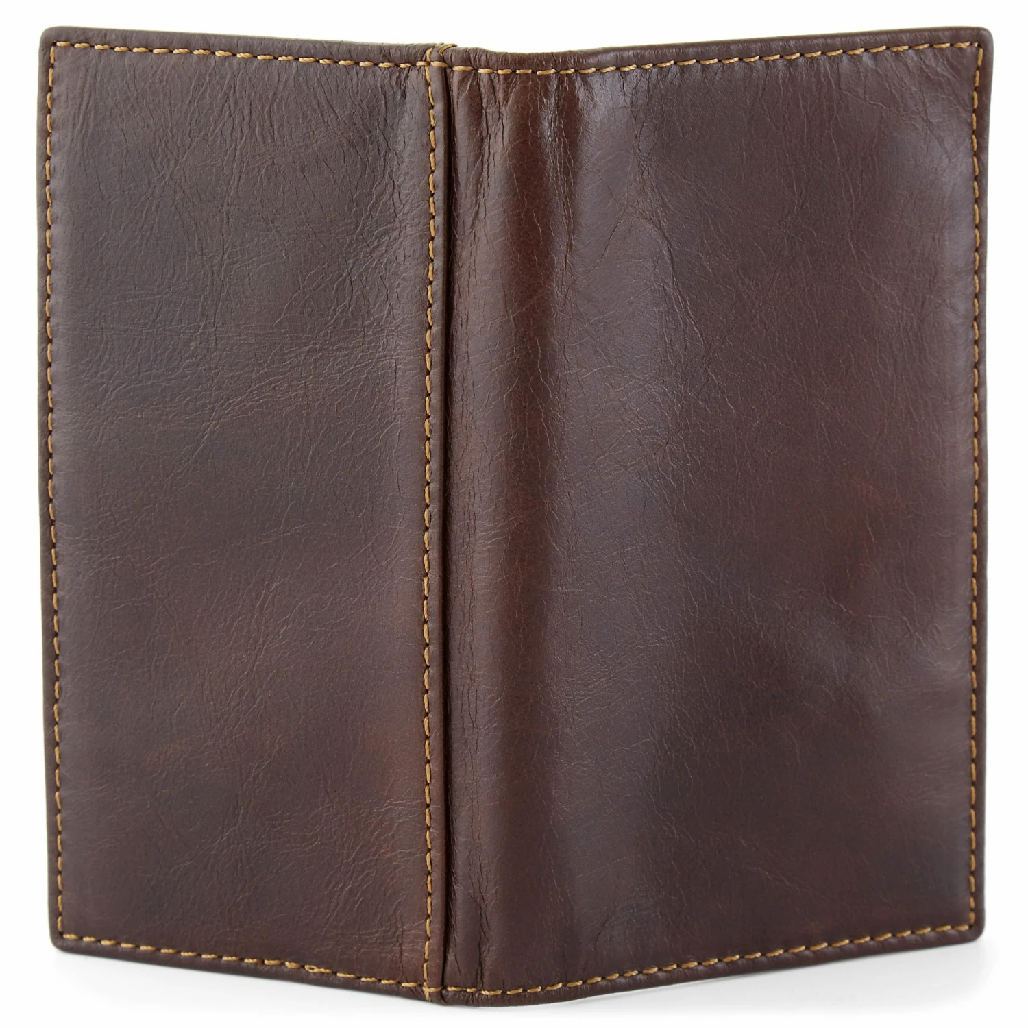 Collin Rowe Large Coffee Brown Leather RFID Card Holder 5 Collin Rowe Large Coffee Brown Leather RFID Card Holder - Image 5