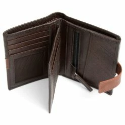 Lucleon Montreal | Executive Brown & Tan RFID Leather Wallet -MEN WALLETS store 4 5 84 scaled