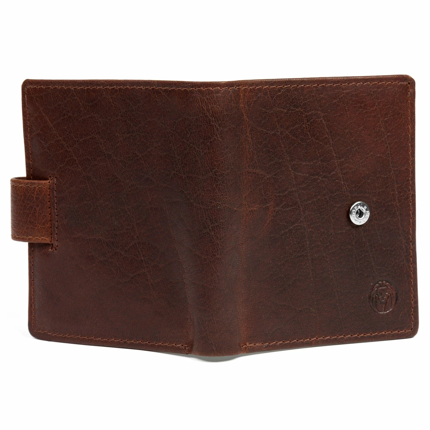 Lucleon Montreal | Compact Tan RFID Leather Wallet 5 Lucleon Montreal | Compact Tan RFID Leather Wallet - Image 5