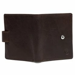 Lucleon Montreal | Compact Brown RFID Leather Wallet -MEN WALLETS store 4 6 52 scaled