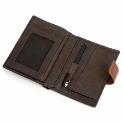 Lucleon Montreal | Executive Brown & Tan RFID Leather Wallet -MEN WALLETS store 4 6 54 scaled