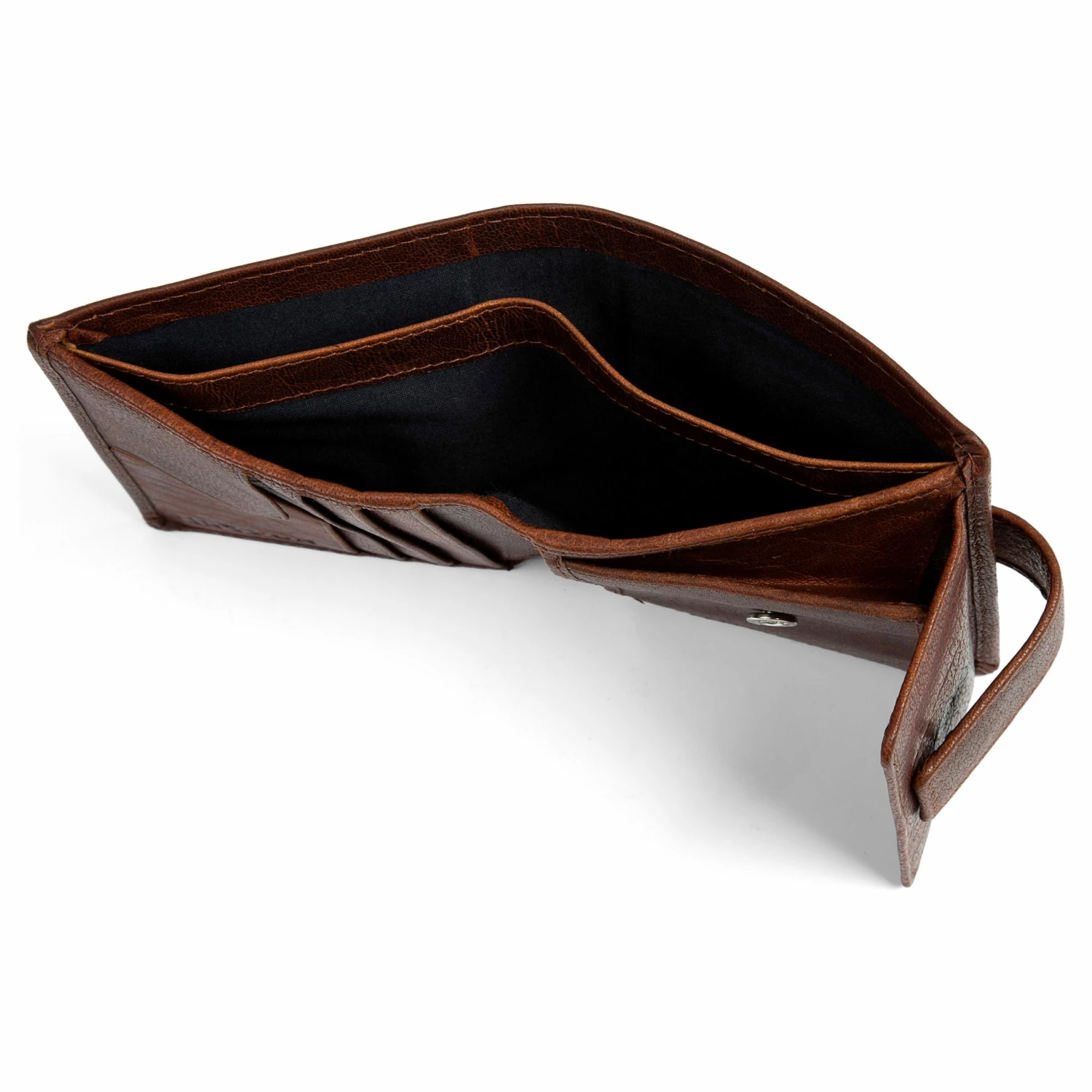 Lucleon Montreal | Compact Tan RFID Leather Wallet 6 Lucleon Montreal | Compact Tan RFID Leather Wallet - Image 6