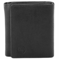 Lucleon California | Black Wrap Leather Wallet -MEN WALLETS store 5 1 218