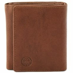 Lucleon California | Tan Wrap Leather Wallet -MEN WALLETS store 5 1 220