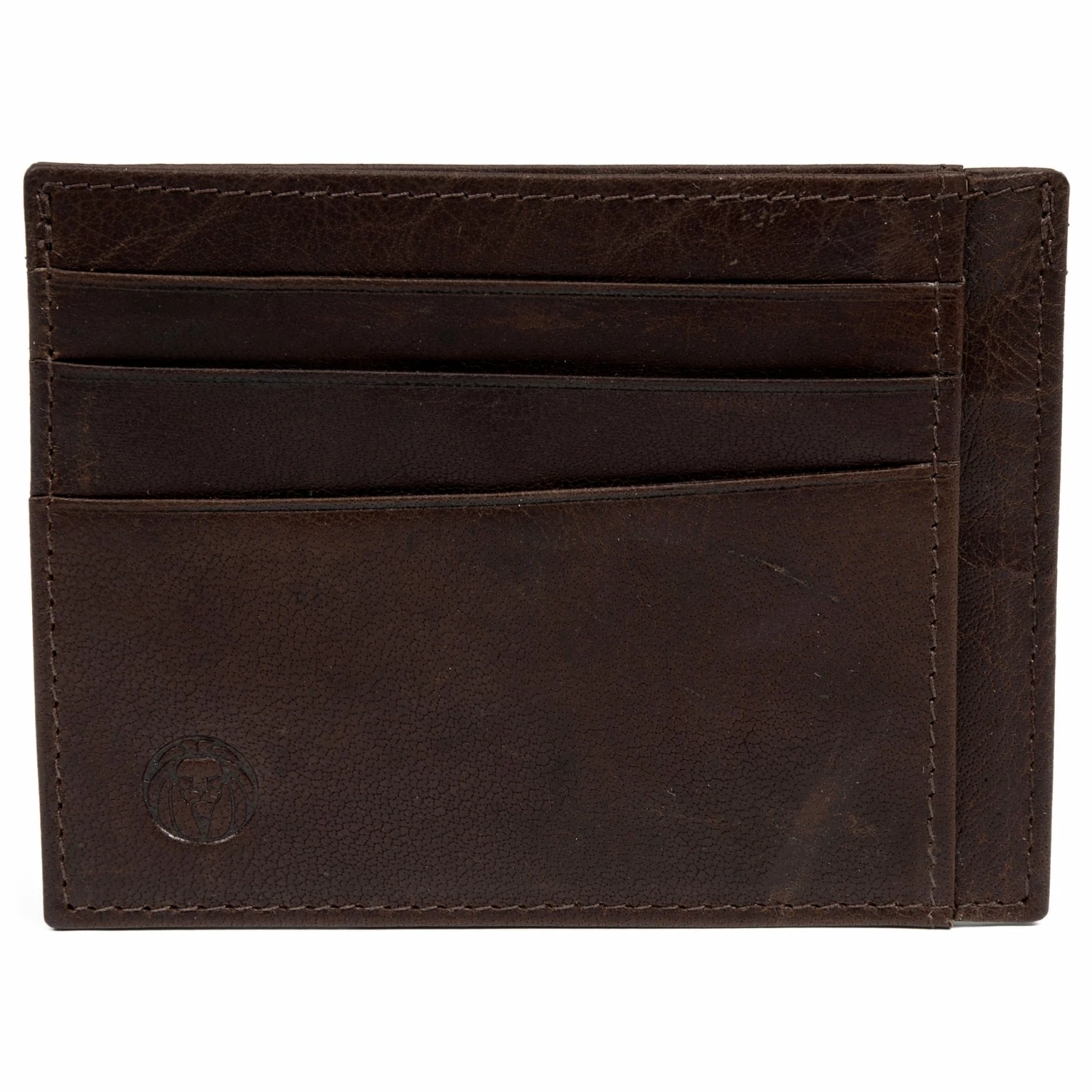 Lucleon Montreal | Brown RFID Leather Card Holder 1 Lucleon Montreal | Brown RFID Leather Card Holder