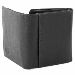 Lucleon California | Black Wrap Leather Wallet -MEN WALLETS store 5 2 163