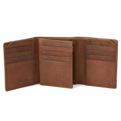 Lucleon California | Tan Wrap Leather Wallet -MEN WALLETS store 5 3 114