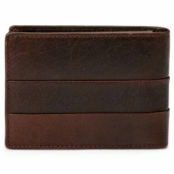 Lucleon Montreal | Brown Pleated Leather Wallet -MEN WALLETS store 5 3 710c7e93db938a8064b60e529a36ff97