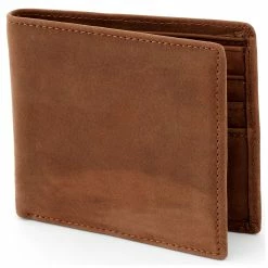 Collin Rowe Soft Brown Leather Wallet