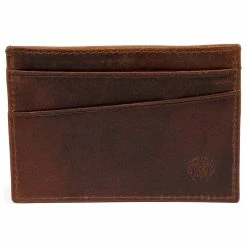 Lucleon Montreal | Tan Mini RFID Leather Card Holder