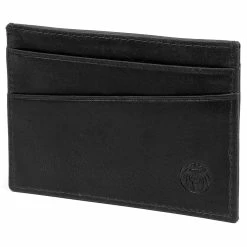 Lucleon Montreal | Mini Black RFID Leather Card Holder