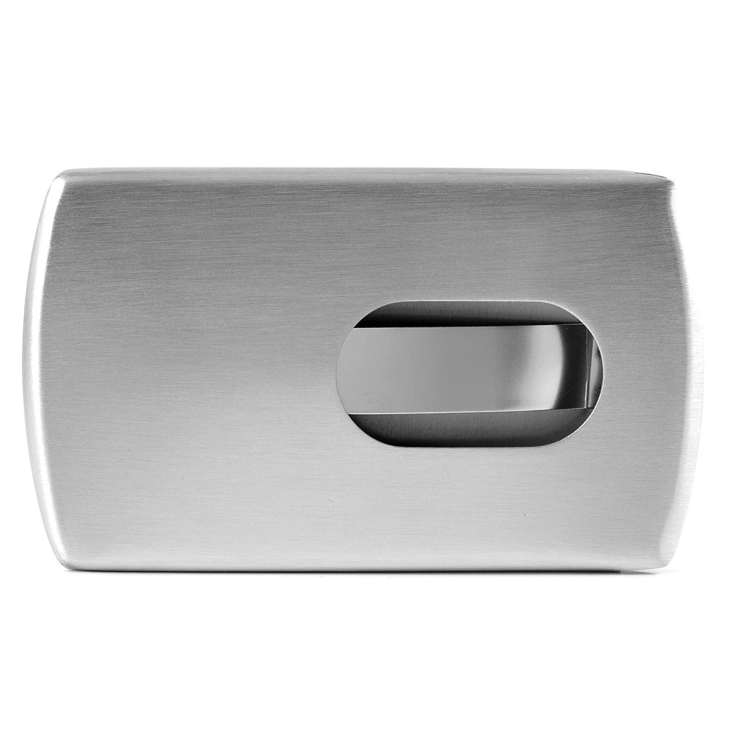 Fort Tempus Slotted Stainless Steel Credit Card Holder 1 Fort Tempus Slotted Stainless Steel Credit Card Holder