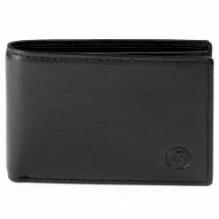 Lucleon Small Black Leather Wallet 8 Lucleon Small Black Leather Wallet -MEN WALLETS store 7 2 copy 9
