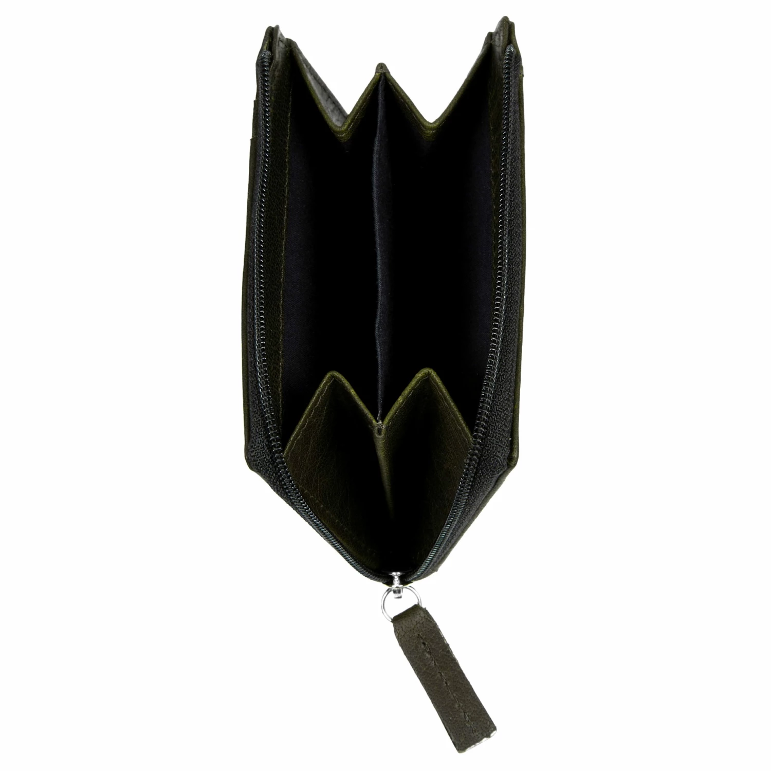 Lucleon Montreal | Casual Olive RFID Leather Wallet 5 Lucleon Montreal | Casual Olive RFID Leather Wallet - Image 5