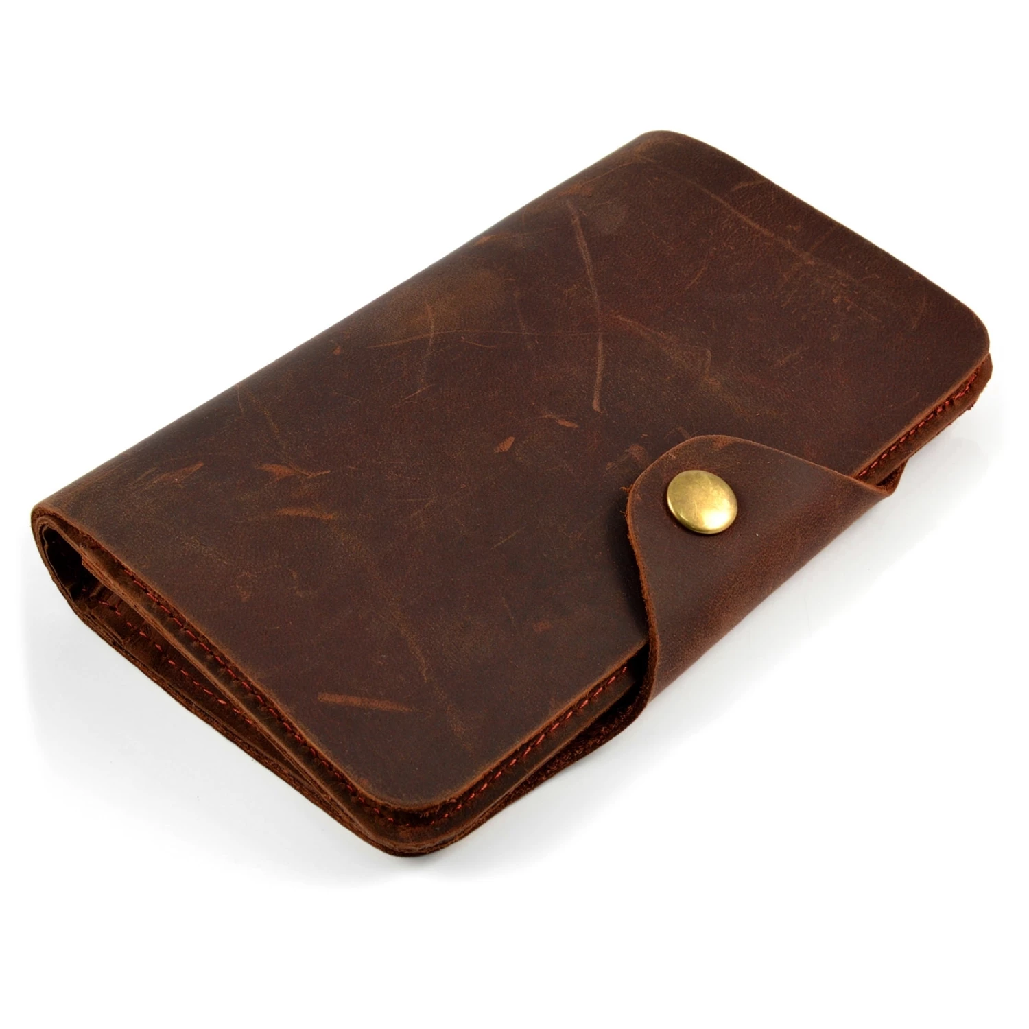 Collin Rowe Brown Leather Bifold Wallet 3 Collin Rowe Brown Leather Bifold Wallet - Image 3