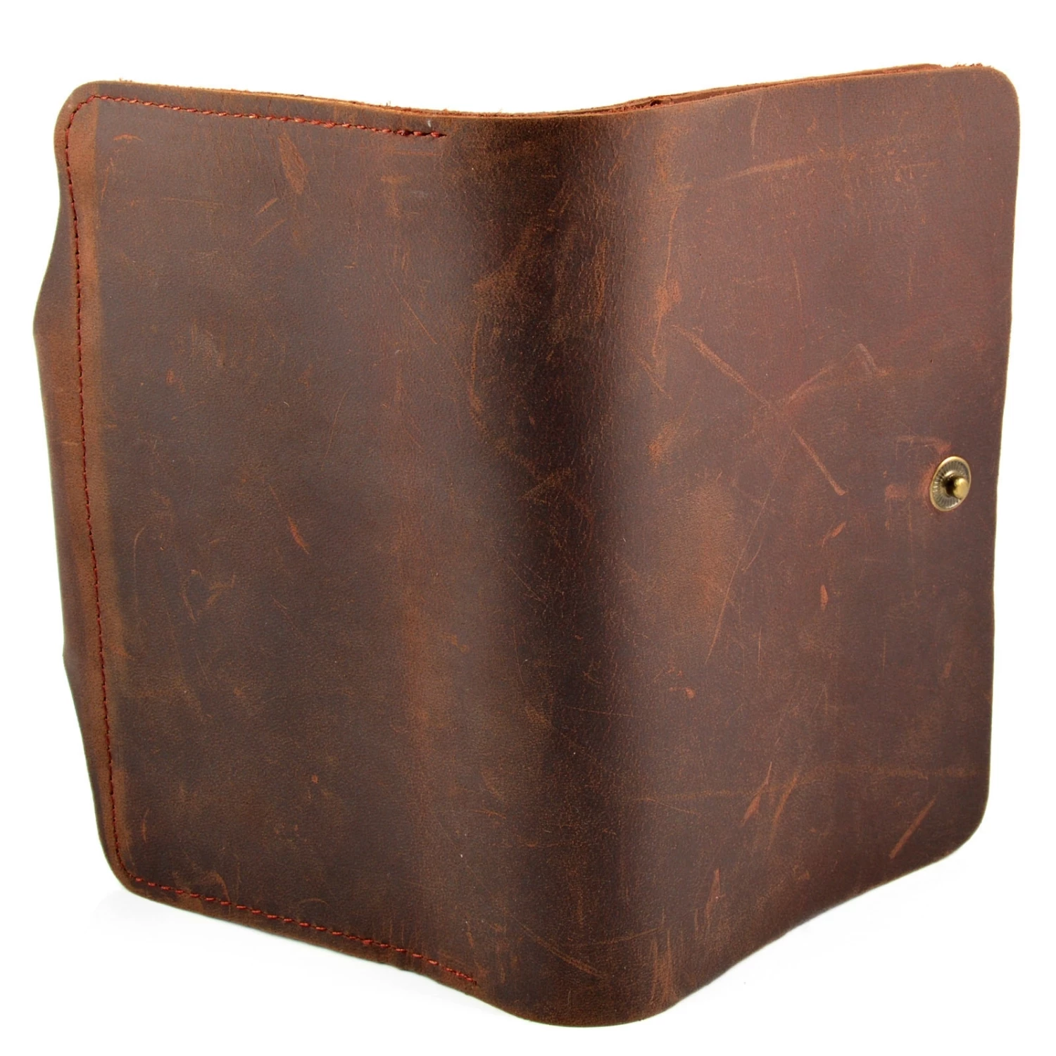 Collin Rowe Brown Leather Bifold Wallet 6 Collin Rowe Brown Leather Bifold Wallet - Image 6