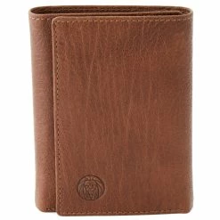 Lucleon California | Tan Trifold Leather Wallet -MEN WALLETS store 8 1 9 1 200