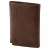 Lucleon California | Brown Trifold Leather Wallet