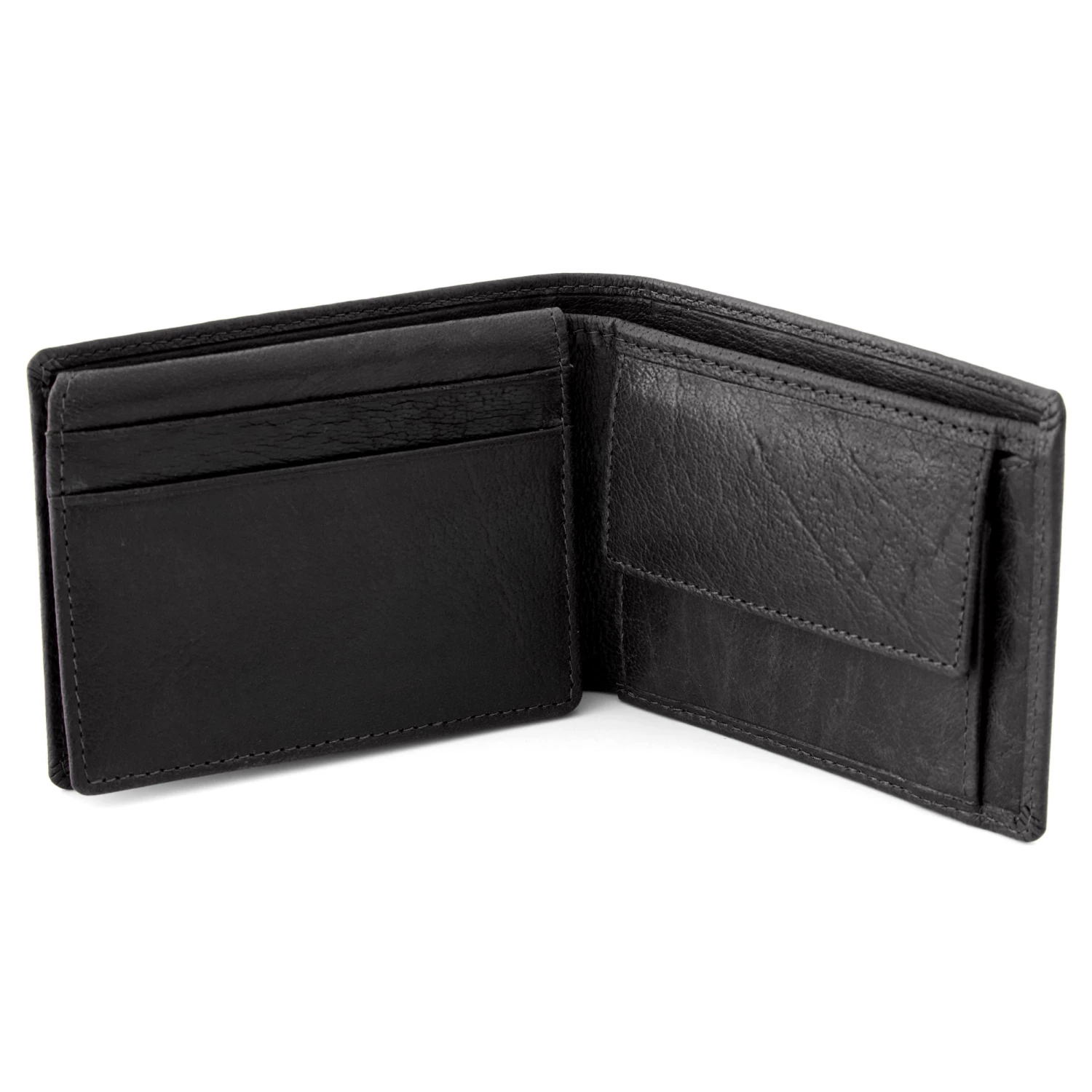 Lucleon California | Simple Black Leather Wallet 5 Lucleon California | Simple Black Leather Wallet - Image 5
