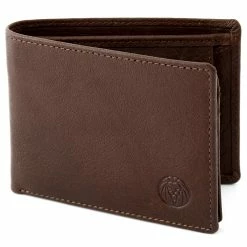 Lucleon California | Simple Brown Leather Wallet