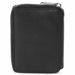 Lucleon Lincoln | Black Leather RFID Wallet -MEN WALLETS store LL Larson wallet and chains 3 3 copy
