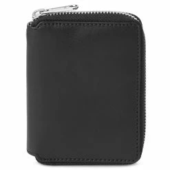 Lucleon Lincoln | Black Leather RFID Wallet -MEN WALLETS store LL Larson wallet and chains 3 4 copy